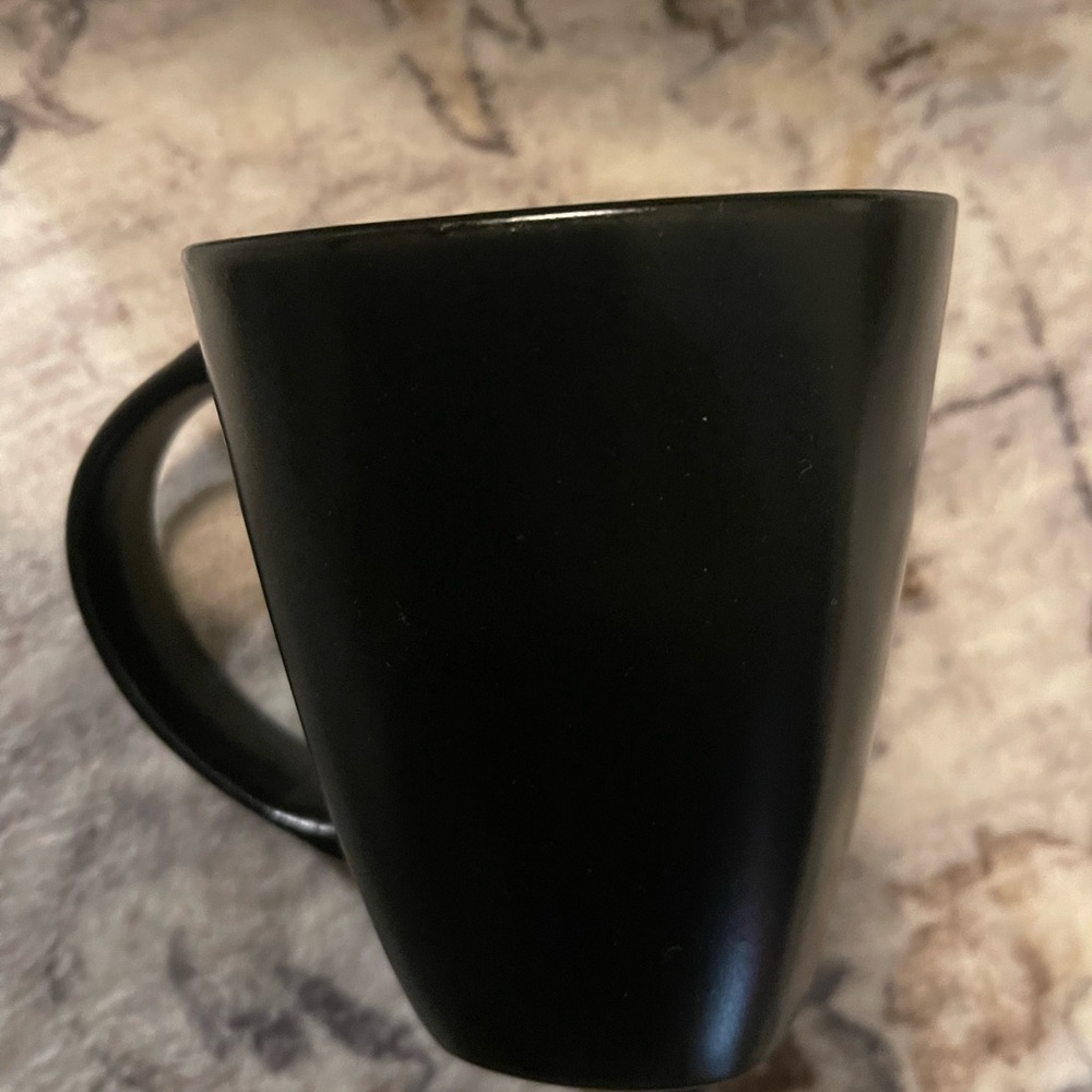 Sleek Black Coffee Mug